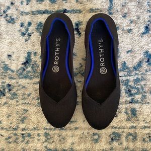 Rothy’s The Flat - Black Size 8